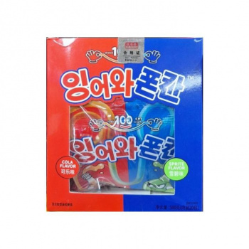 Мармелад арт. 009996 Фруктовый "Кола-спрайт" 25 г 20 шт. в кор.#