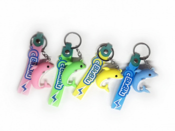 Брелок арт. 808015 На руку Дельфин цвета микс в пак.=