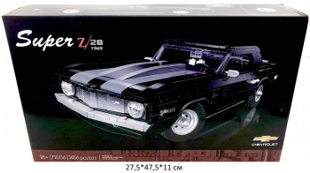 Конструктор арт. 71006/C1006 Автомобиль 1456 дет. в кор._/18 шт./