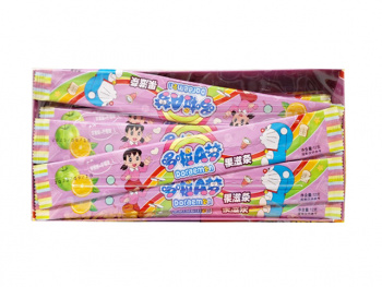 Конфета арт. 613414/ Жевательная полоска "Яблоко и лимон" 12 г 50 шт. в кор.'