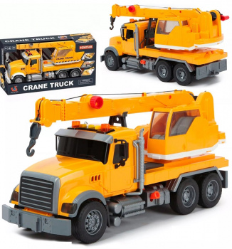 Машина инерц. арт. 666-51P Автокран свет, звук в кор. 41,5*14*21