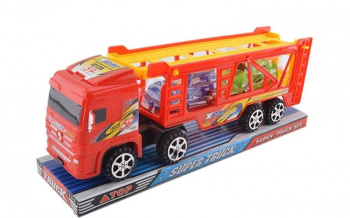 Машина инерц. арт. 2017-2 Автовоз с машинами цаета микс колпак 35*9*12
