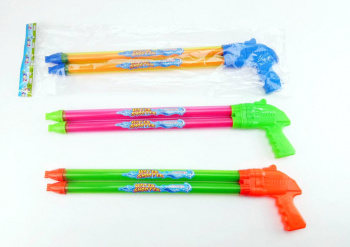 Помпа водн. арт. 001-7 Пистолет 2 струи цвета микс 50 см ) Помпа водн. арт. 001-7 Пистолет 2 струи цвета микс 50 см )