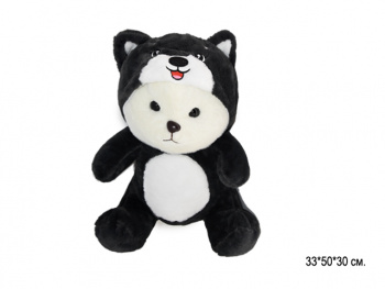 им Медведь арт. 18809-209 В костюме хаски 50 см в пак. им Медведь арт. 18809-209 В костюме хаски 50 см в пак.