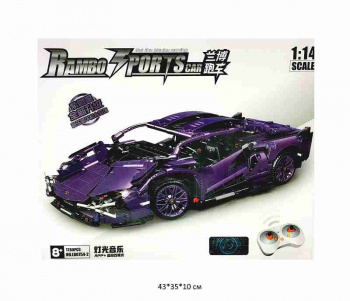 Конструктор арт. LD0754-2/1-E-LD0754-2 Автомобиль 1280 дет. на р/у в кор._