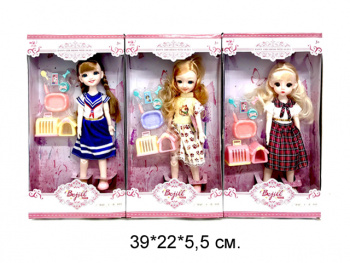 Кукла арт. YF11020 Шарнирная с аксессуарами в ассортименте в кор._/96 шт./