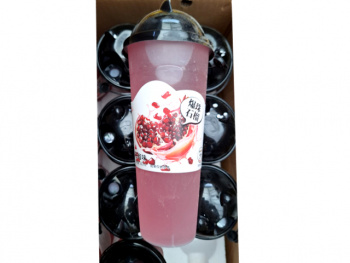 Напиток арт. 371182 Бабл-ти "Гранат" 620 мл 15 шт. в кор.* Напиток арт. 371182 Бабл-ти "Гранат" 620 мл 15 шт. в кор.*