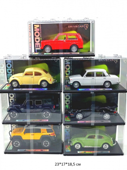 Модель металл. арт. D700-10C В ассортименте 1 шт. в кор._