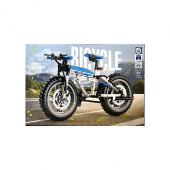 Конструктор арт. 941024-4 Велосипед дизайнерский синий 228 дет. в кор._