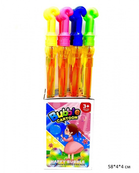 Пузыри мыльные арт. 46-06 "Зонт" цвета микс (16 шт.) шоубокс_