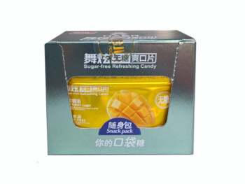 Конфета арт. 570467-7/570221 Карамель без сахара Мятное манго 15 г 10 шт. в кор.',#