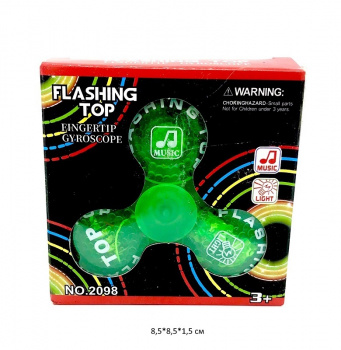 Спиннер арт. 2098 Свет. звук цвета ассорти в кор._ Спиннер арт. 2098 Свет. звук цвета ассорти в кор._