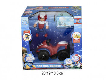 щ. герои арт. 180D Мальчик и машинка, фото в кор._72шт./