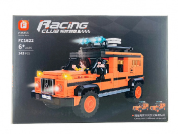 Конструктор арт. FC1622 Автомобиль 343 дет. в кор.~/48 шт./