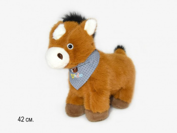 им Ослик арт. 209220 Коричневый с платочком на шее 42 см в пак. им Ослик арт. 209220 Коричневый с платочком на шее 42 см в пак.