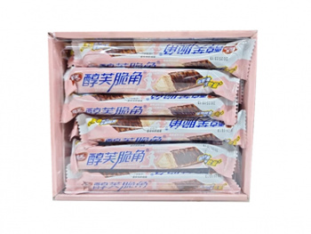 Печенье арт. 423521/423491 В глазури с начинкой 11 г 30 шт. розовая кор.'*#