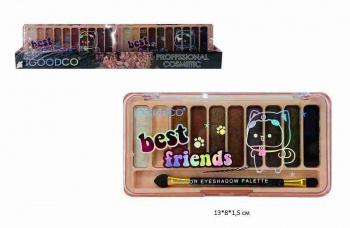 Набор косметики арт. LG5001 Палетка теней (12 шт.) шоубокс~