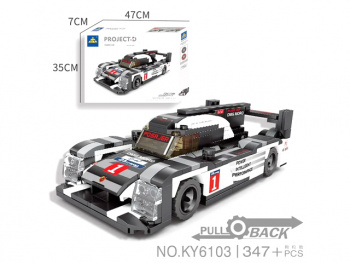 Конструктор арт. KY6103 Автомобиль 347 дет. в кор.•/24 шт./