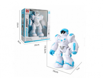 Робот арт. 638 На батар. ходит, свет, музыка в кор.= /72 шт./ Робот арт. 638 На батар. ходит, свет, музыка в кор.= /72 шт./