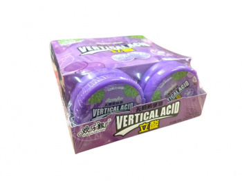 Конфета арт. 301129/ Кислая Драже без сахара "Виноград" 13 г в банке 20 шт. в кор.'*