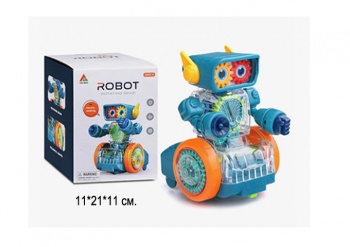 Робот арт. FS238-6A Шестеренки на батар. свет, звук, в кор• Робот арт. FS238-6A Шестеренки на батар. свет, звук, в кор•
