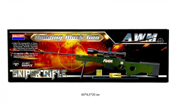 Конструктор арт. 21167 Снайперская винтовка 804 дет. в кор._ Конструктор арт. 21167 Снайперская винтовка 804 дет. в кор._