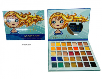 Набор косметики арт. IG3558 Тени 35 оттенков "Солнечный свет" в кор.•