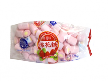 Маршмеллоу арт. 884547 Рулетики "Клубника" 138 г в пак. Маршмеллоу арт. 884547 Рулетики "Клубника" 138 г в пак.