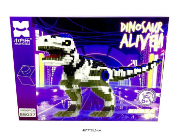 Конструктор арт. 88037 Микро Динозавр 3956 дет. в кор._