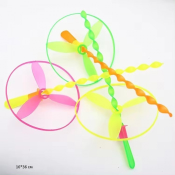 Вертушка арт. 25452-1/23-3/24611-3 Круглая с запуском, цвета микс 16 см (40 шт.) в уп._•/40 шт./