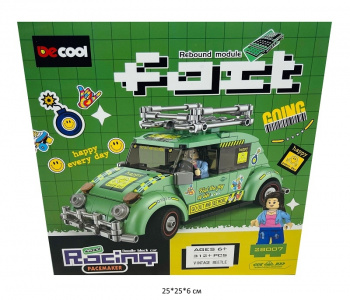 Конструктор арт. 28007 Автомобиль 312 дет. в кор.• Конструктор арт. 28007 Автомобиль 312 дет. в кор.•