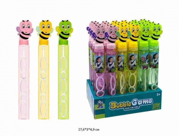 Пузыри мыльные арт. 139-24 "Жужа" 118 мл (24 шт.) блок 27,6*3*4,9 Пузыри мыльные арт. 139-24 "Жужа" 118 мл (24 шт.) блок 27,6*3*4,9