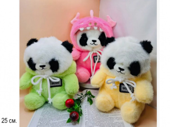 им Панда арт. YE251025-6 В комбинезоне 25 см цвета микс в пак.) им Панда арт. YE251025-6 В комбинезоне 25 см цвета микс в пак.)