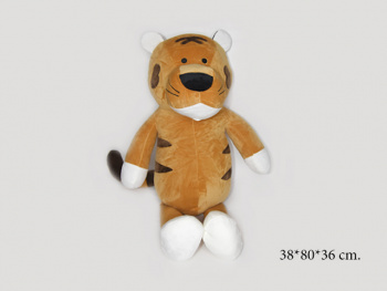 им Тигр арт. 80250 Рыжий 80 см в пак. им Тигр арт. 80250 Рыжий 80 см в пак.