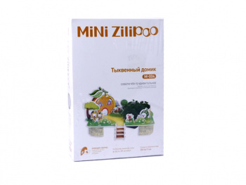 Пазл арт. M-004 "Двор с водяным колесом" 3D построй, посади, вырасти в кор.=