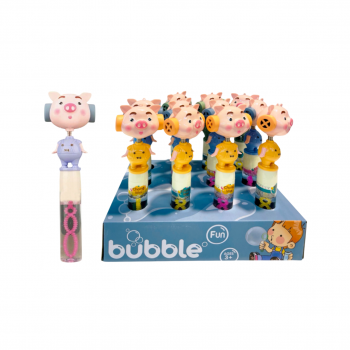 Пузыри мыльные арт. CW33001-7M "Музыкальный поросенок" (12 шт.) шоубокс•