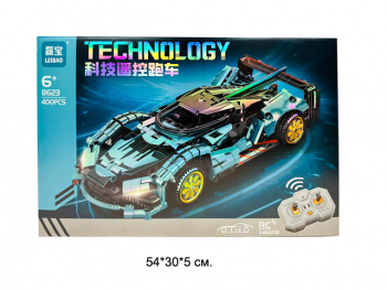 Конструктор арт. 8623 Автомобиль на р/у 400 дет. в кор.•~ Конструктор арт. 8623 Автомобиль на р/у 400 дет. в кор.•~