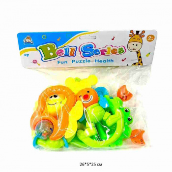 Погремушка арт. 101-6 Набор "Потешки" в пак._