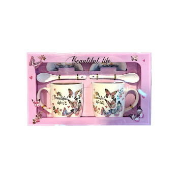 Подарочный набор арт. 2125-501 На двоих "Beautiful life" 6 предметов в кор.