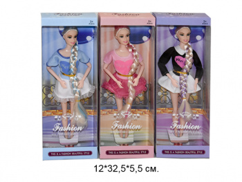 Кукла с косой арт. 1006 в кор.*/ (144шт/бл72) Кукла с косой арт. 1006 в кор.*/ (144шт/бл72)