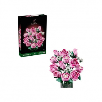 Конструктор арт. SY-73004 Букет розовых роз 789 дет. в кор._ Конструктор арт. SY-73004 Букет розовых роз 789 дет. в кор._