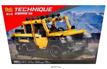 Конструктор арт. 11033 Автомобиль инерц. 478 дет. в кор.•~ Конструктор арт. 11033 Автомобиль инерц. 478 дет. в кор.•~