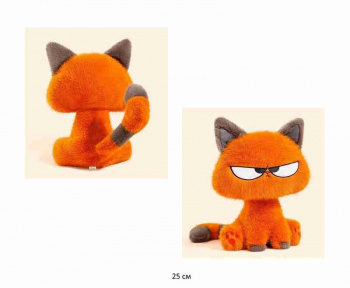 им Кошка арт. YE250508-12/251025-10-802 Рыжая недовольная 25 см см в пак.)
