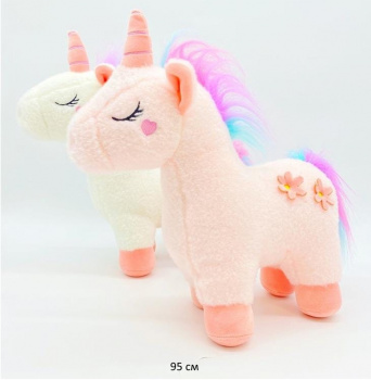 им Единорог арт. 1223-5-3 С цветочками, спит 90 см в пак.)