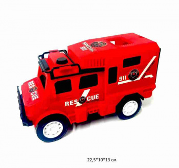 Машина инерц. арт. C308 Пожарная 22,5*10*13 в пак._/120 шт./ Машина инерц. арт. C308 Пожарная 22,5*10*13 в пак._/120 шт./