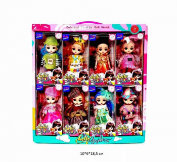 Кукла арт. XX38527 Шарнирная в ассортименте 1шт. в кор. (8 шт.) шоубокс_