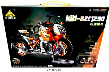 Конструктор арт. KY6127 Мотоцикл 266 дет. в кор._/24 шт./ Конструктор арт. KY6127 Мотоцикл 266 дет. в кор._/24 шт./