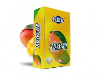 Жевательная резинка арт. 557021/557014 С начинкой "Манго" 13,5 г 30 шт. в кор.'