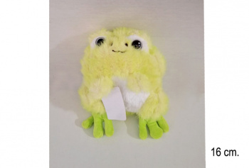 им Лягушка арт. 6388/16 Мохнатый малыш 16 см в пак.)