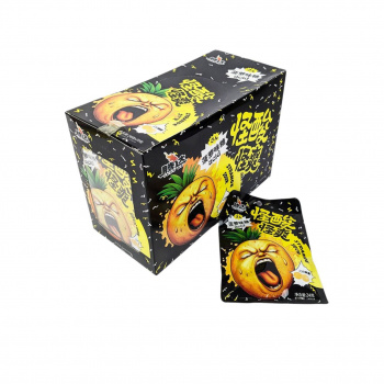 Конфета арт. 501176-1 Кислая "Ананас" 24 г 20 шт. в кор.'